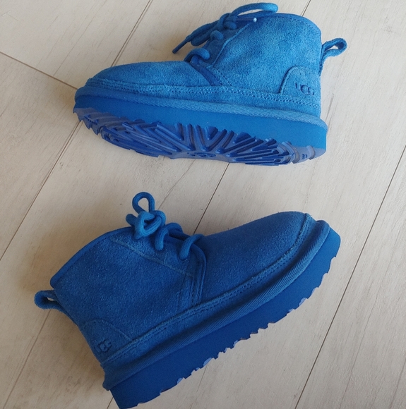 UGG NEW Toddler Neumel II Chukka Boots Dive Blue - Picture 2 of 10